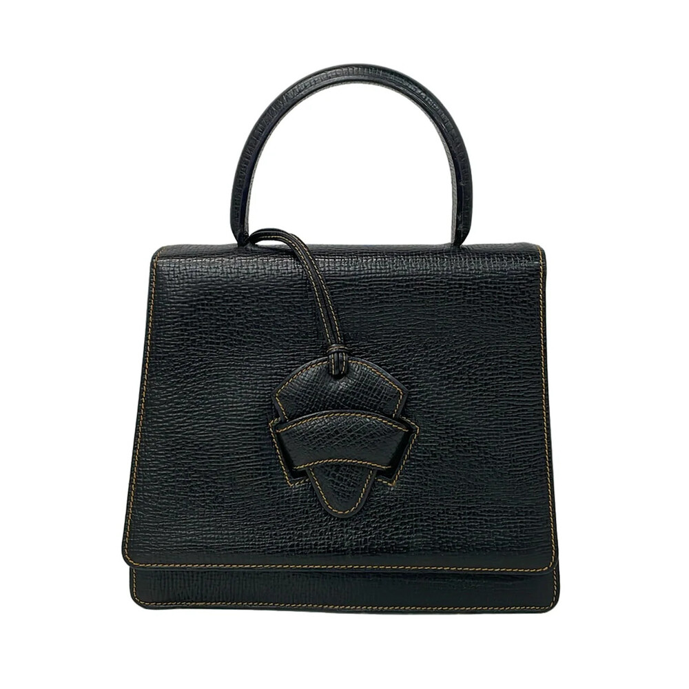 Loewe Barcelona Black Leather Handbag #310304L63B